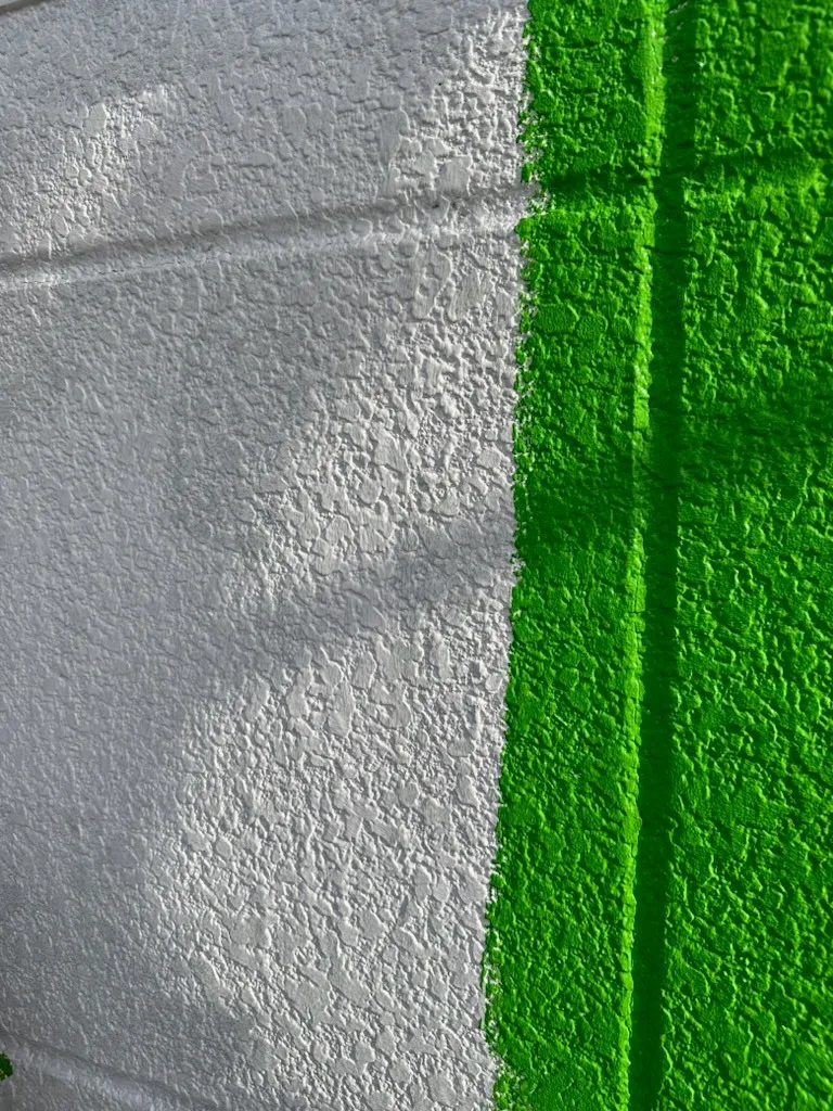 【柏　リフォーム 塗装】外壁塗り一日目！